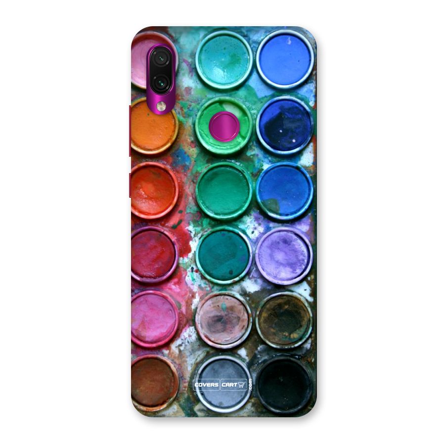 Water Paint Box Back Case for Redmi Note 7 Pro