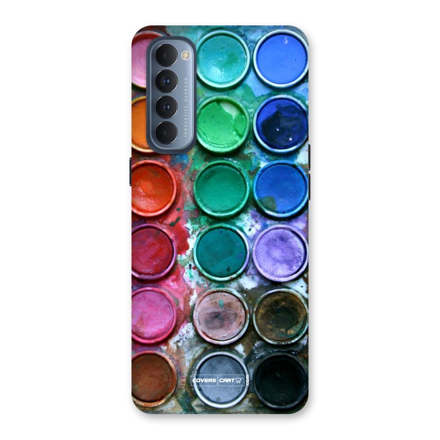 Water Paint Box Back Case for Reno4 Pro