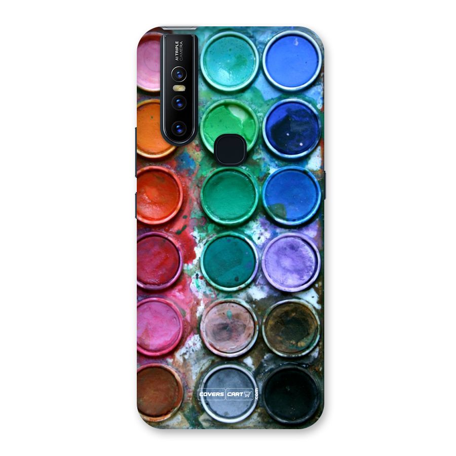 Water Paint Box Back Case for Vivo V15