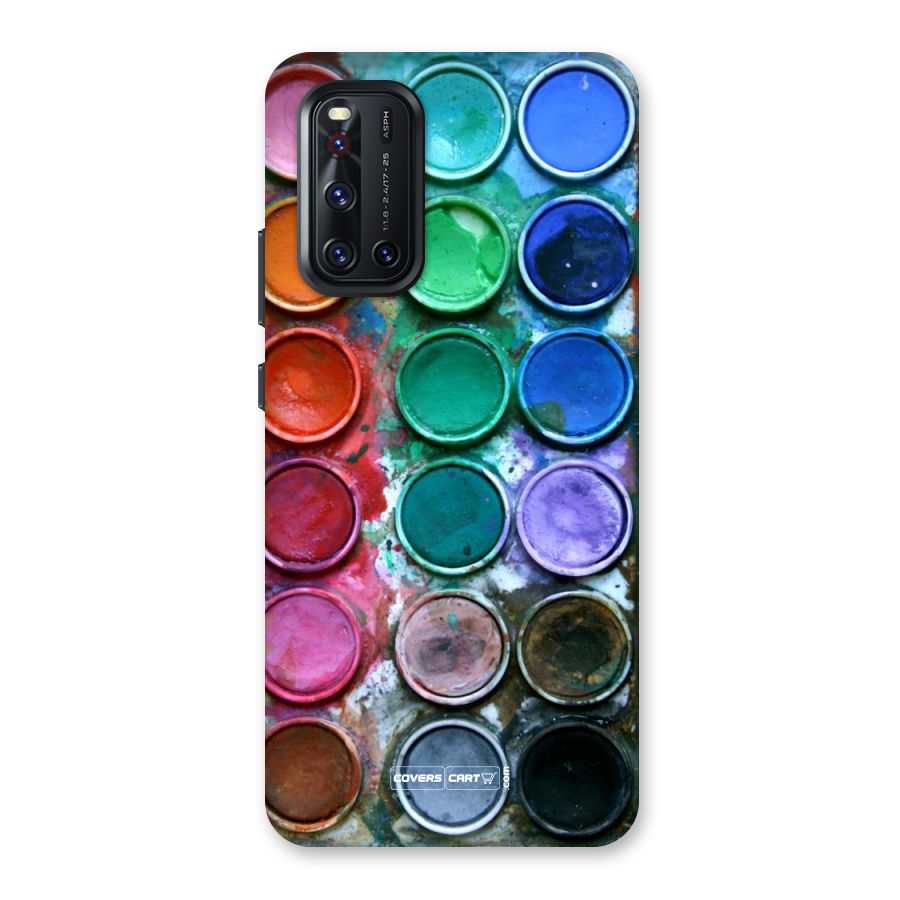 Water Paint Box Back Case for Vivo V19