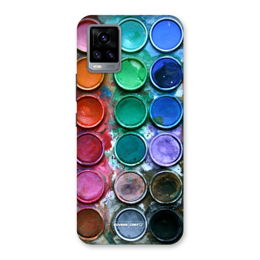 Water Paint Box Back Case for Vivo V20