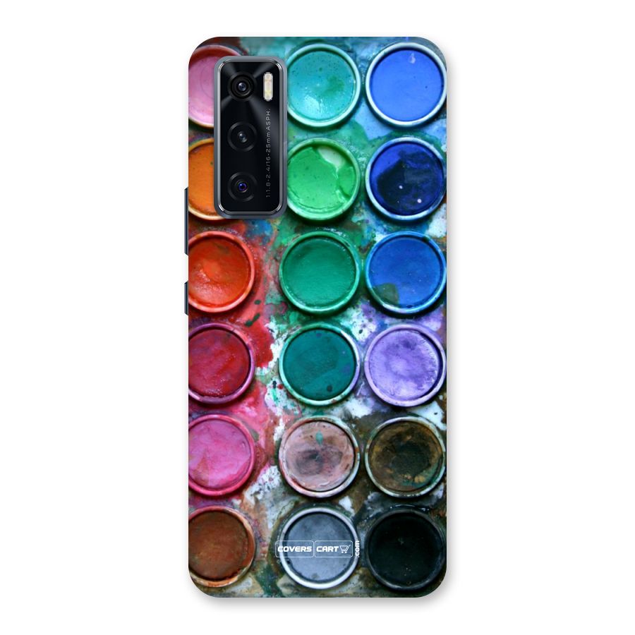 Water Paint Box Back Case for Vivo V20 SE