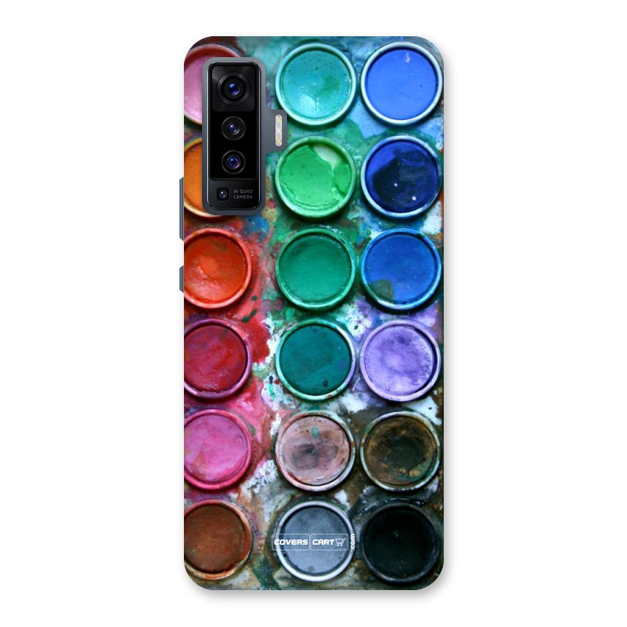 Water Paint Box Back Case for Vivo X50