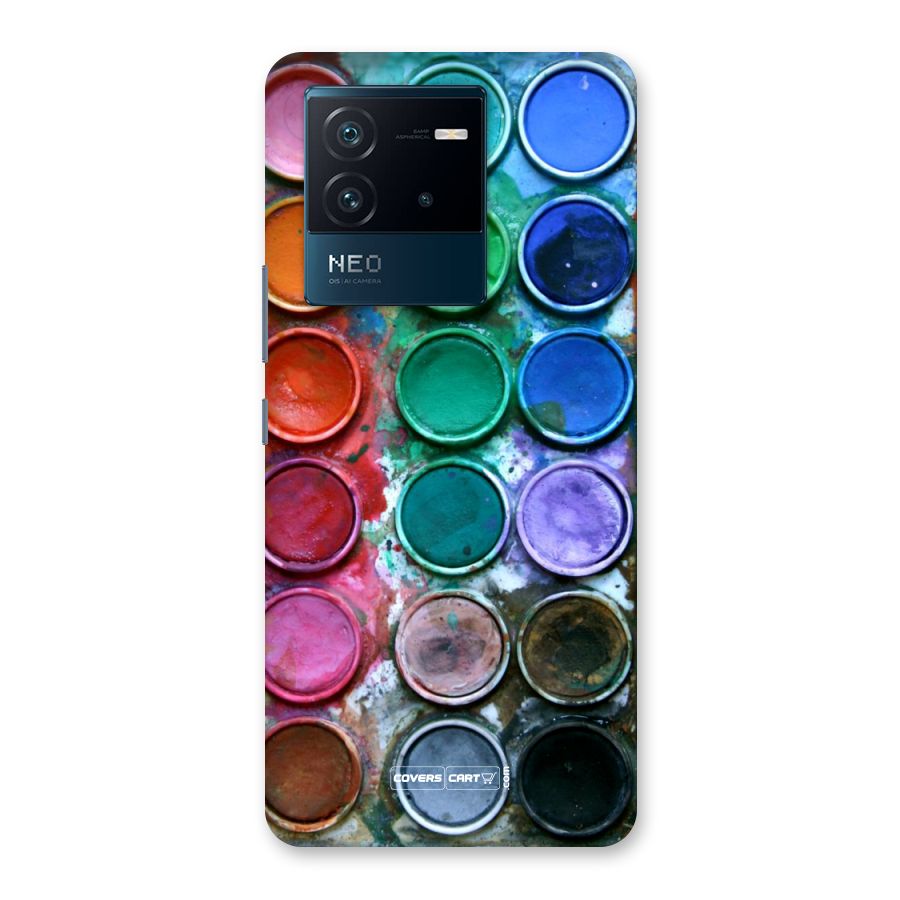 Water Paint Box Back Case for Vivo iQOO Neo 6 5G
