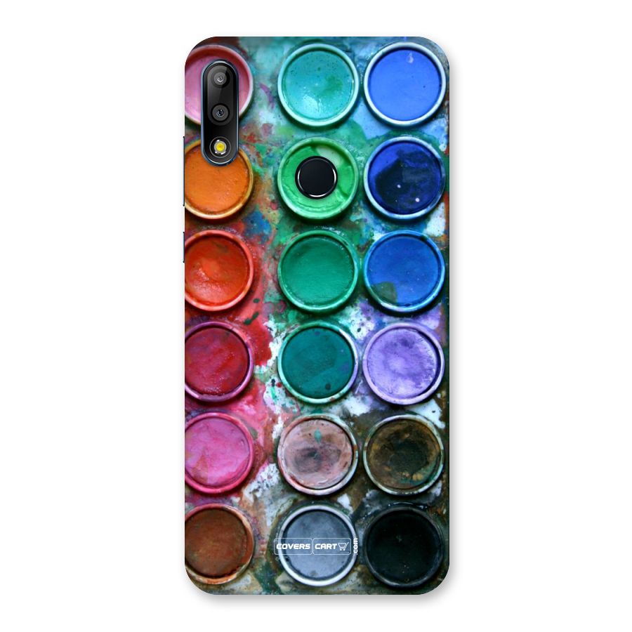 Water Paint Box Back Case for Zenfone Max Pro M2