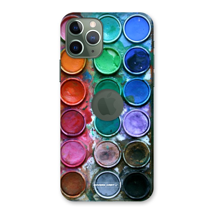 Water Paint Box Back Case for iPhone 11 Pro Logo  Cut