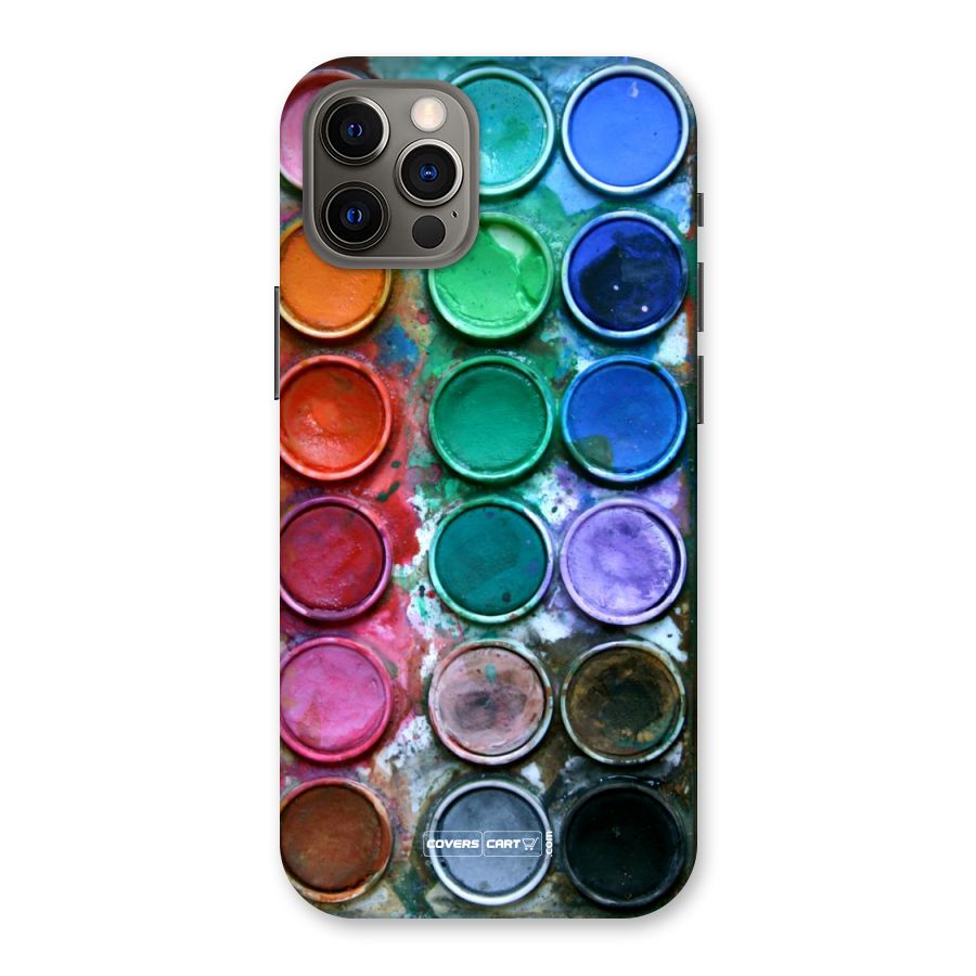 Water Paint Box Back Case for iPhone 12 Pro