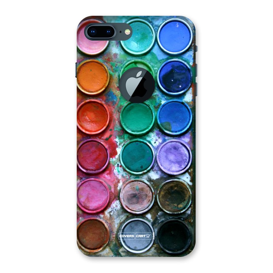Water Paint Box Back Case for iPhone 7 Plus Logo Cut