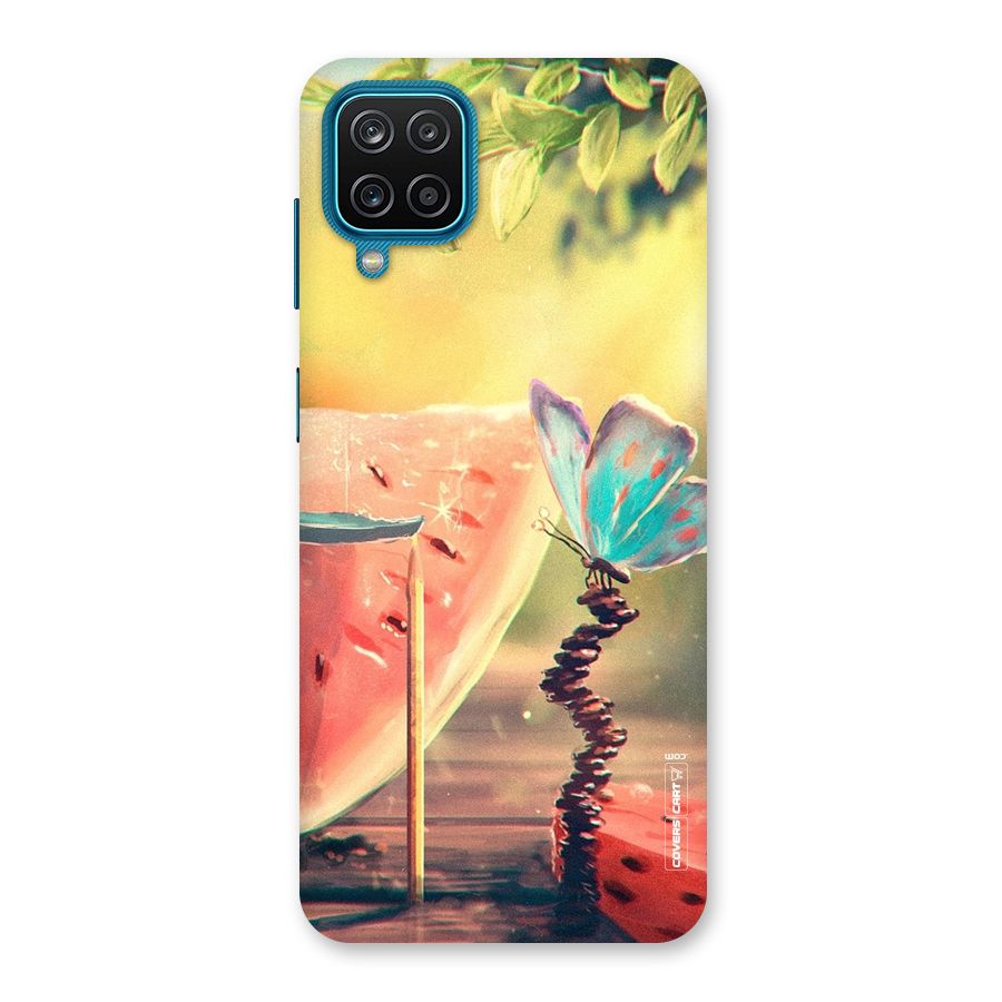 Watermelon Butterfly Back Case for Galaxy F12