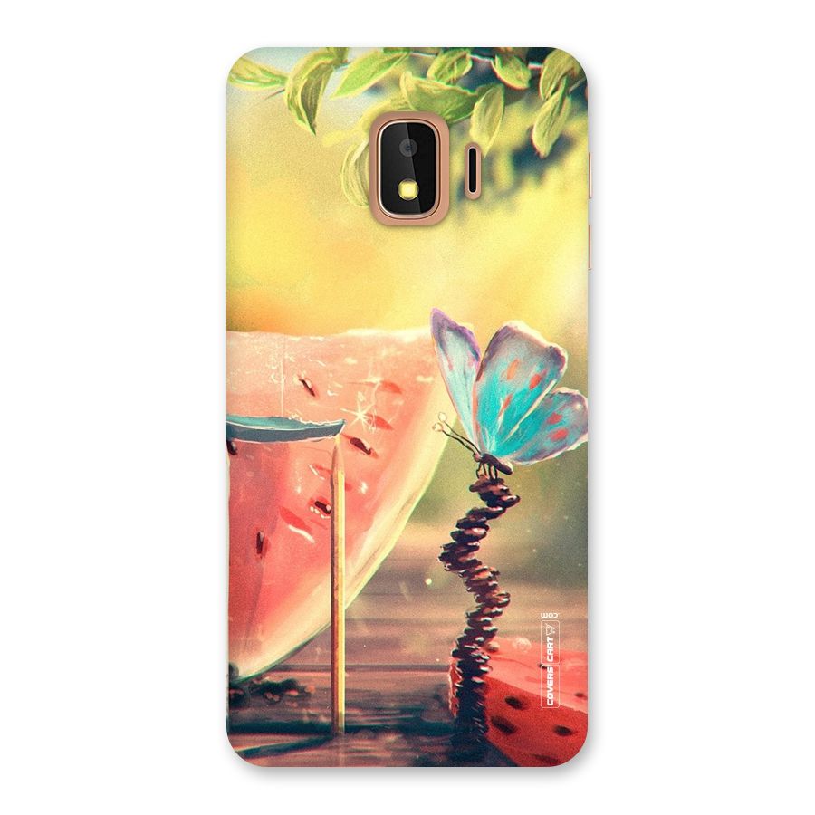 Watermelon Butterfly Back Case for Galaxy J2 Core