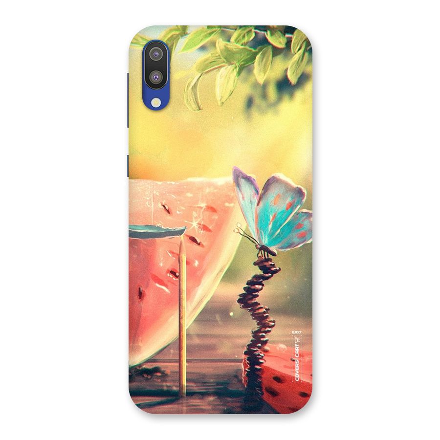 Watermelon Butterfly Back Case for Galaxy M10