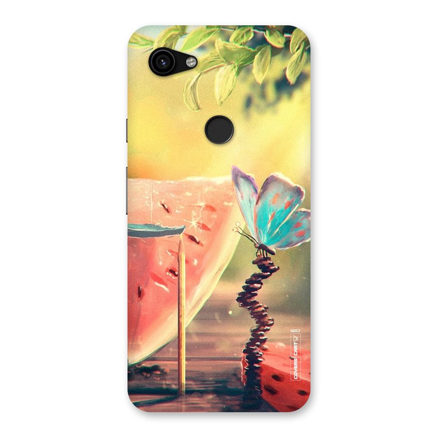 Watermelon Butterfly Back Case for Google Pixel 3a XL