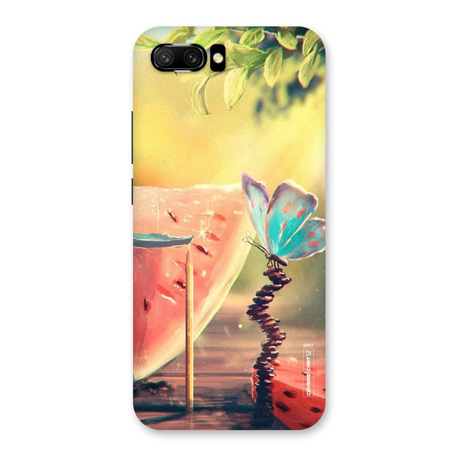 Watermelon Butterfly Back Case for Honor 10