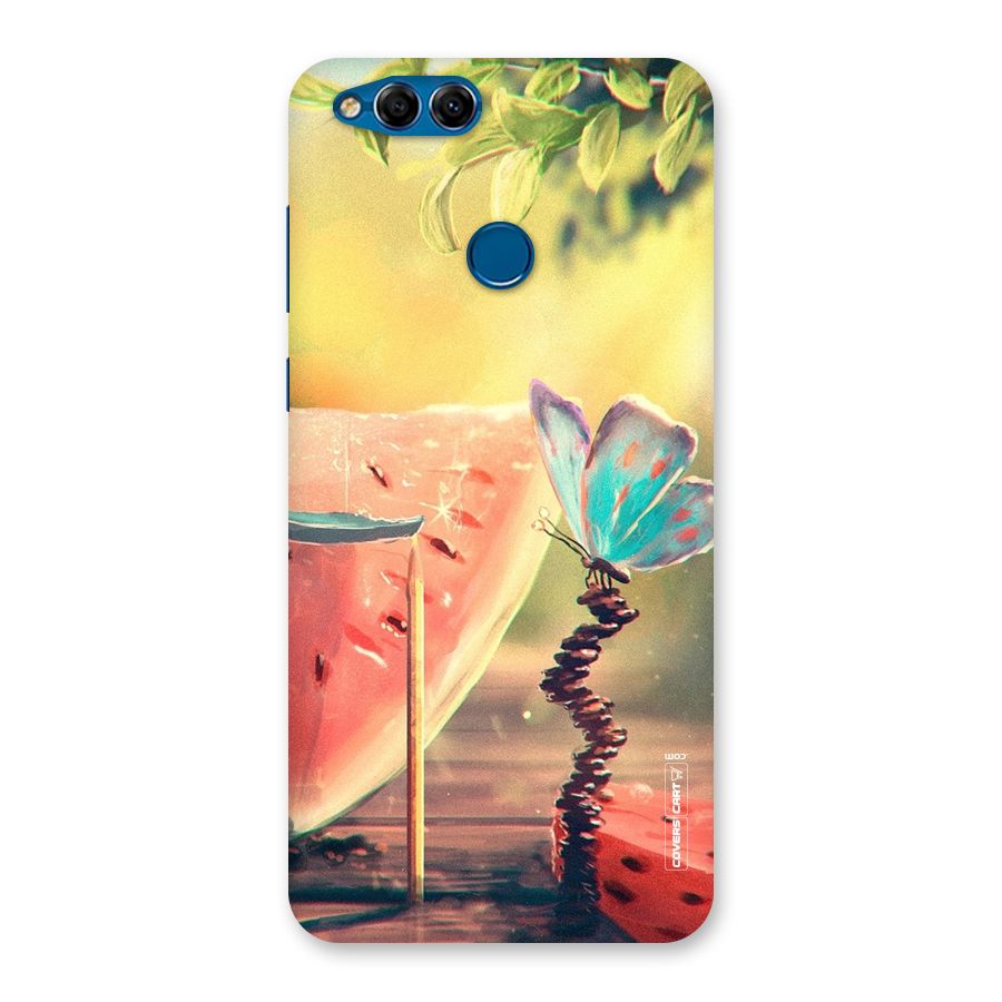 Watermelon Butterfly Back Case for Honor 7X