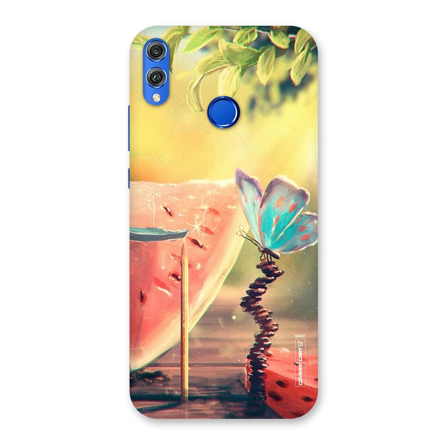 Watermelon Butterfly Back Case for Honor 8X