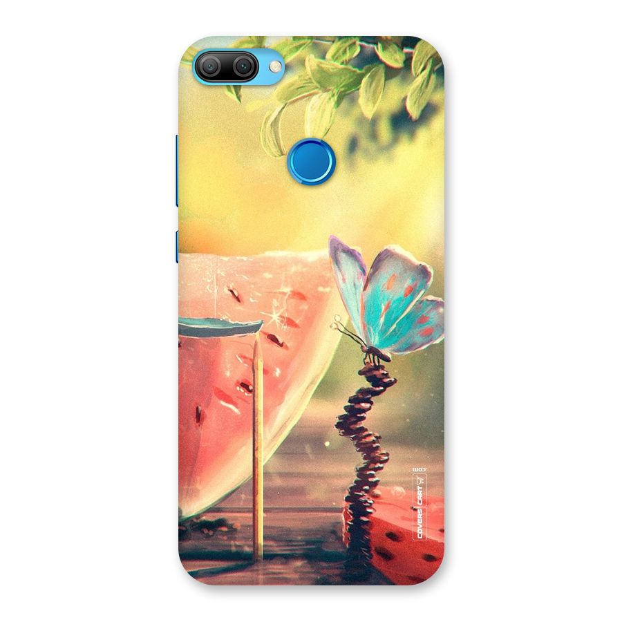 Watermelon Butterfly Back Case for Honor 9N