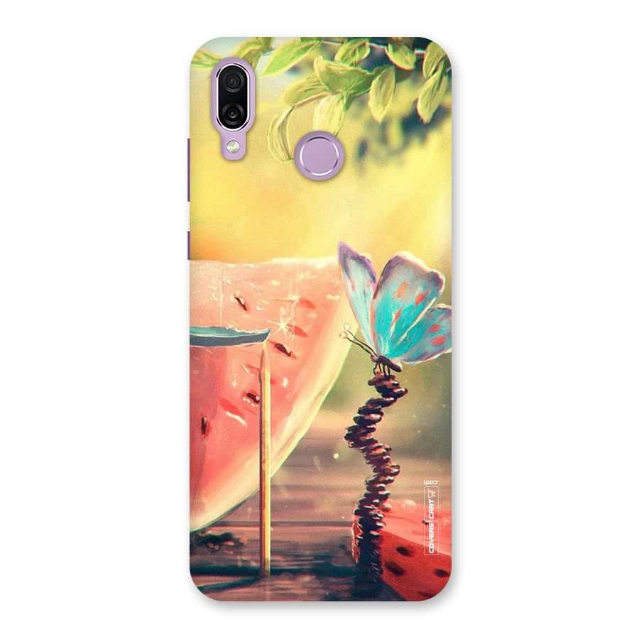 Watermelon Butterfly Back Case for Honor Play