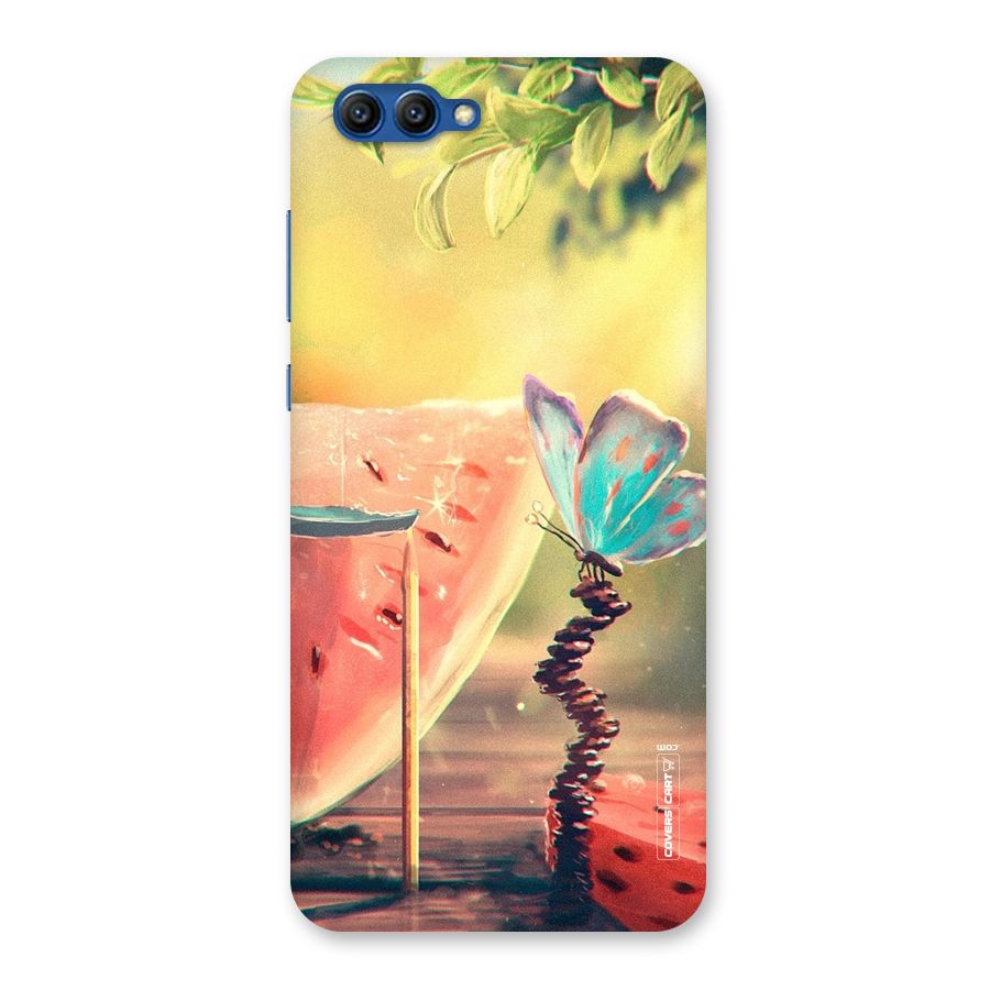 Watermelon Butterfly Back Case for Honor View 10