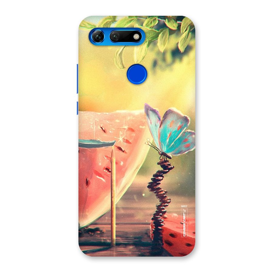 Watermelon Butterfly Back Case for Honor View 20