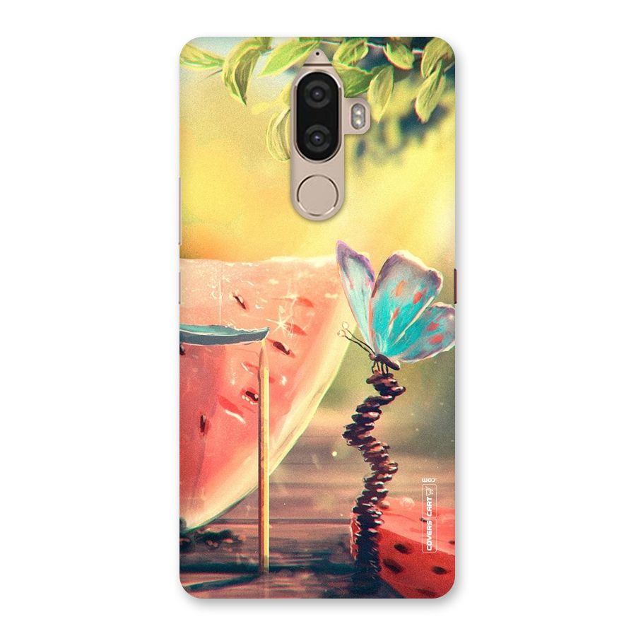 Watermelon Butterfly Back Case for Lenovo K8 Note