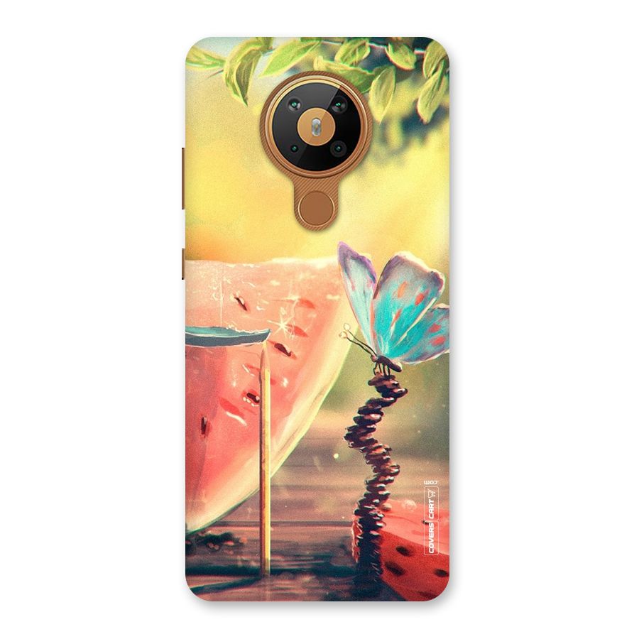 Watermelon Butterfly Back Case for Nokia 5.3