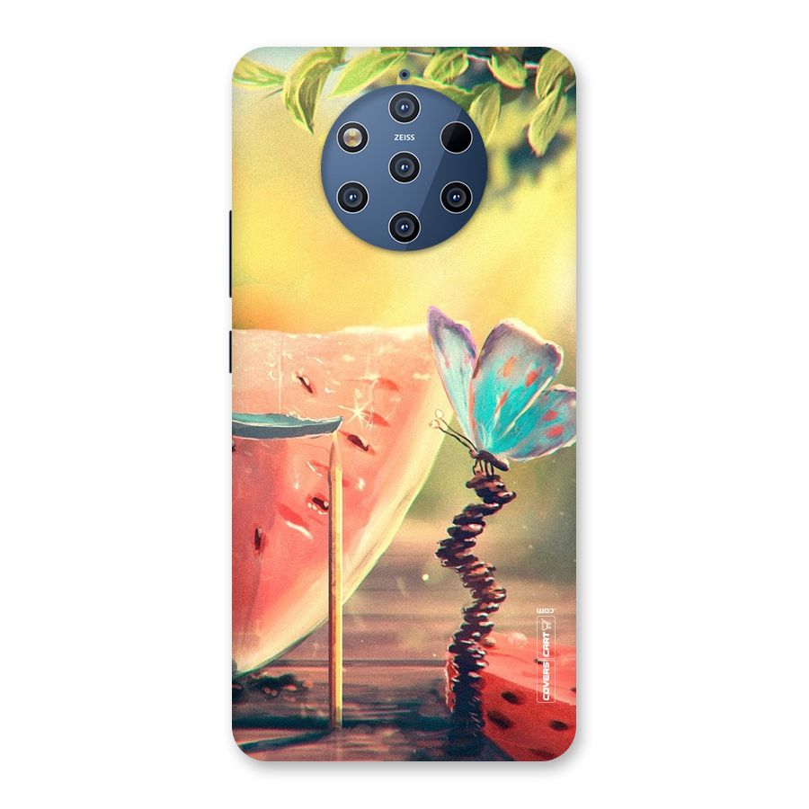 Watermelon Butterfly Back Case for Nokia 9 PureView