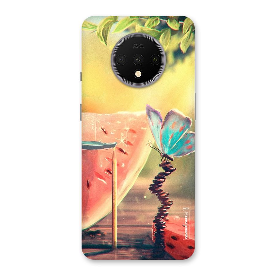 Watermelon Butterfly Back Case for OnePlus 7T
