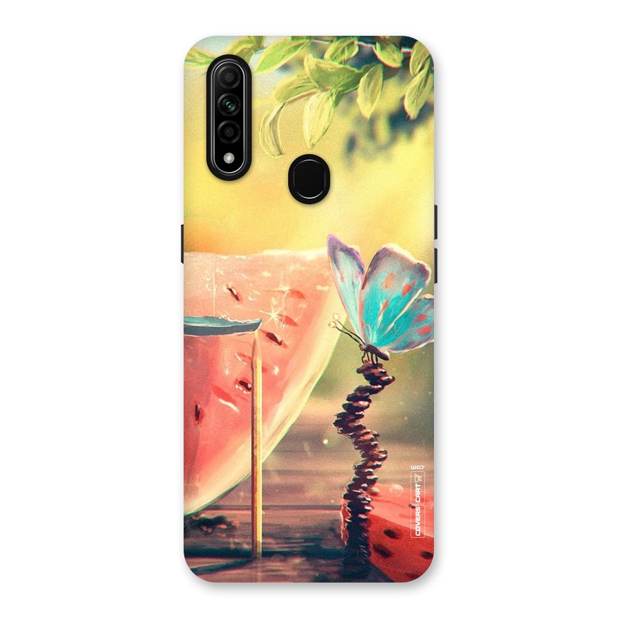 Watermelon Butterfly Back Case for Oppo A31