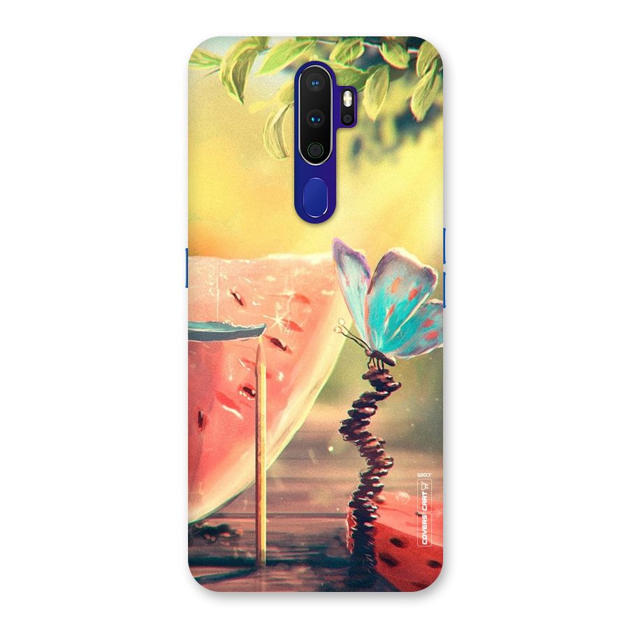 Watermelon Butterfly Back Case for Oppo A9 (2020)