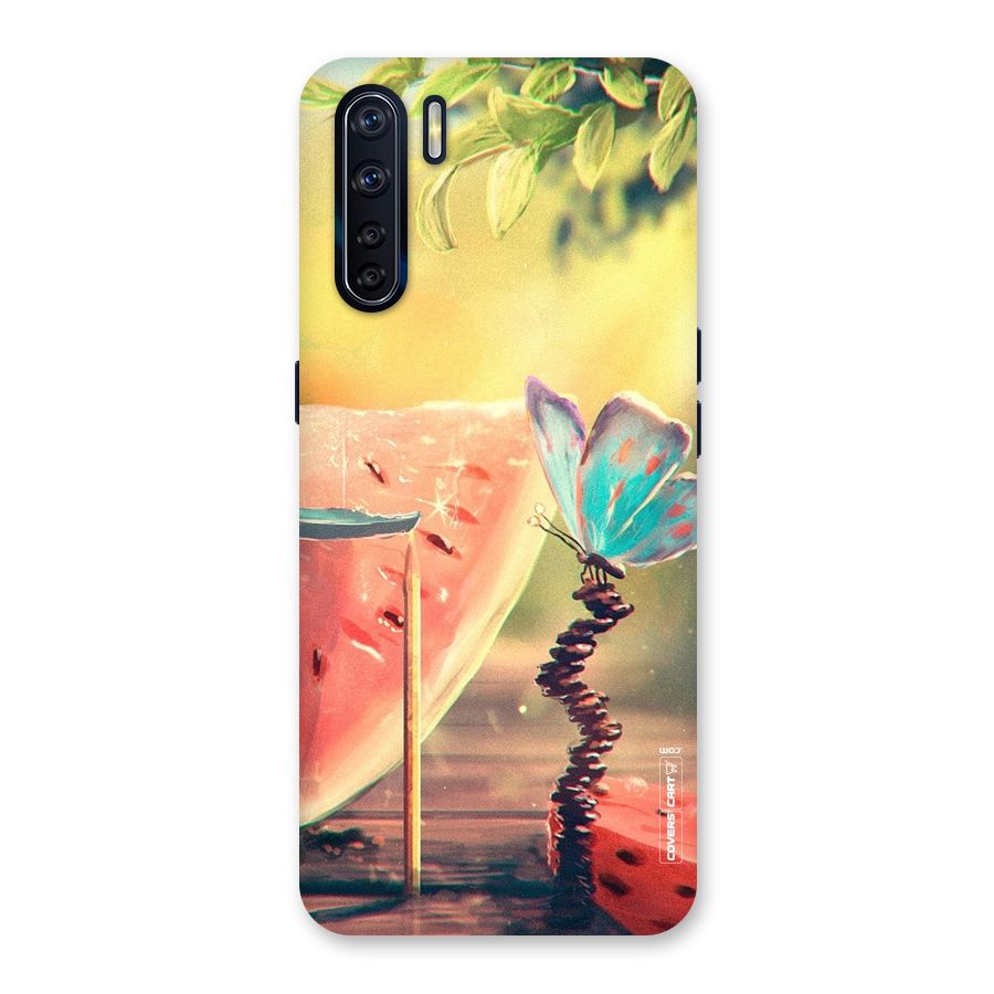 Watermelon Butterfly Back Case for Oppo F15