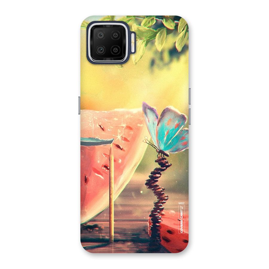 Watermelon Butterfly Back Case for Oppo F17