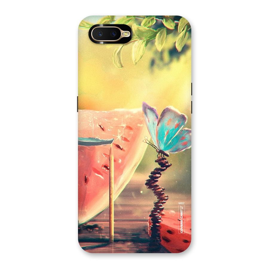 Watermelon Butterfly Back Case for Oppo K1