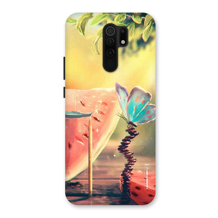 Watermelon Butterfly Back Case for Poco M2