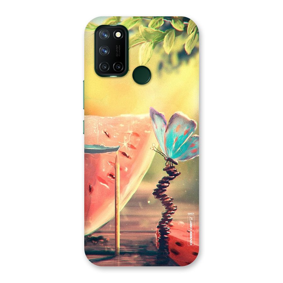 Watermelon Butterfly Back Case for Realme 7i