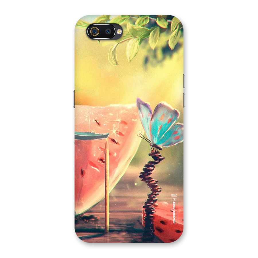 Watermelon Butterfly Back Case for Realme C2