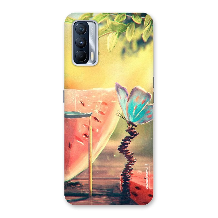 Watermelon Butterfly Back Case for Realme X7