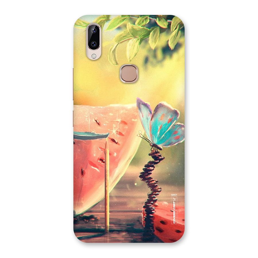 Watermelon Butterfly Back Case for Vivo Y83 Pro