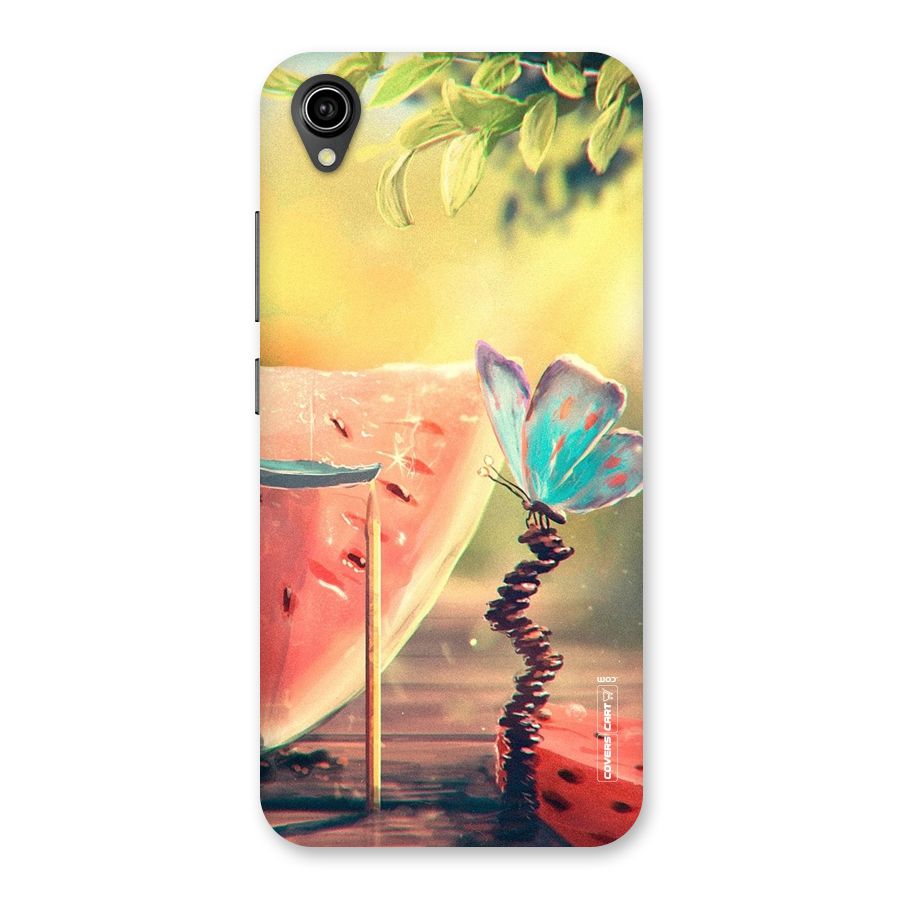 Watermelon Butterfly Back Case for Vivo Y90