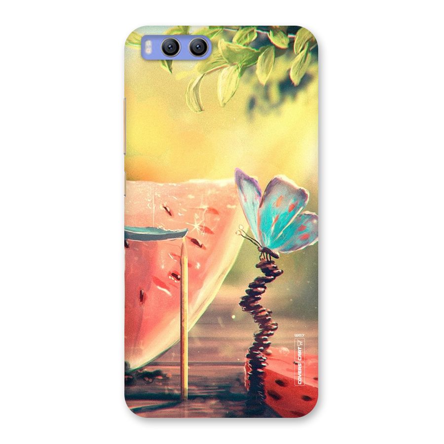 Watermelon Butterfly Back Case for Xiaomi Mi 6