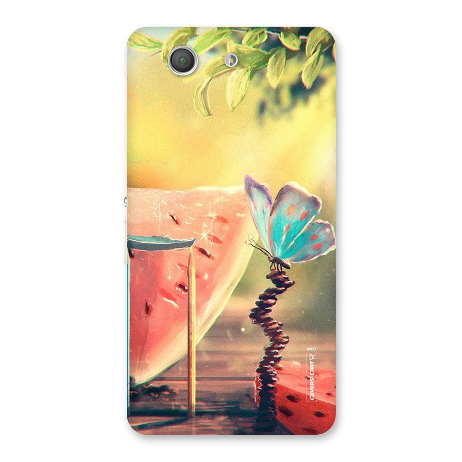 Watermelon Butterfly Back Case for Xperia Z3 Compact
