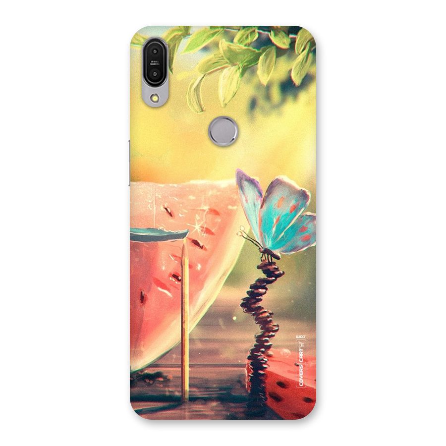 Watermelon Butterfly Back Case for Zenfone Max Pro M1