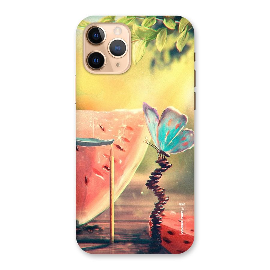 Watermelon Butterfly Back Case for iPhone 11 Pro