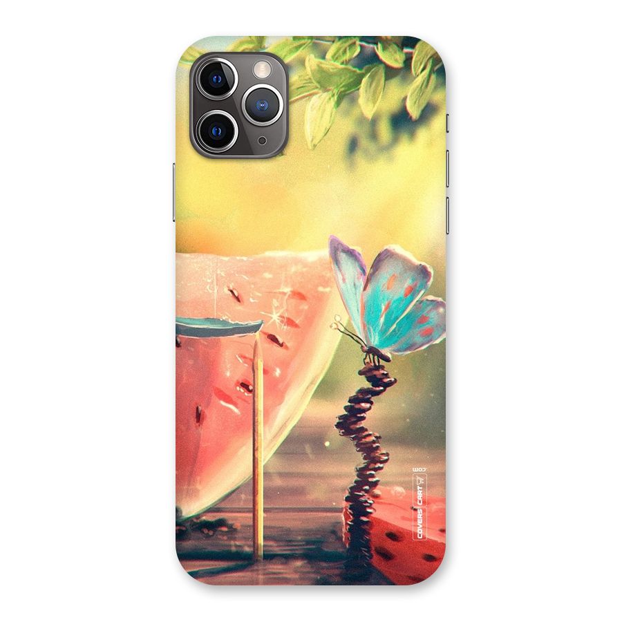 Watermelon Butterfly Back Case for iPhone 11 Pro Max
