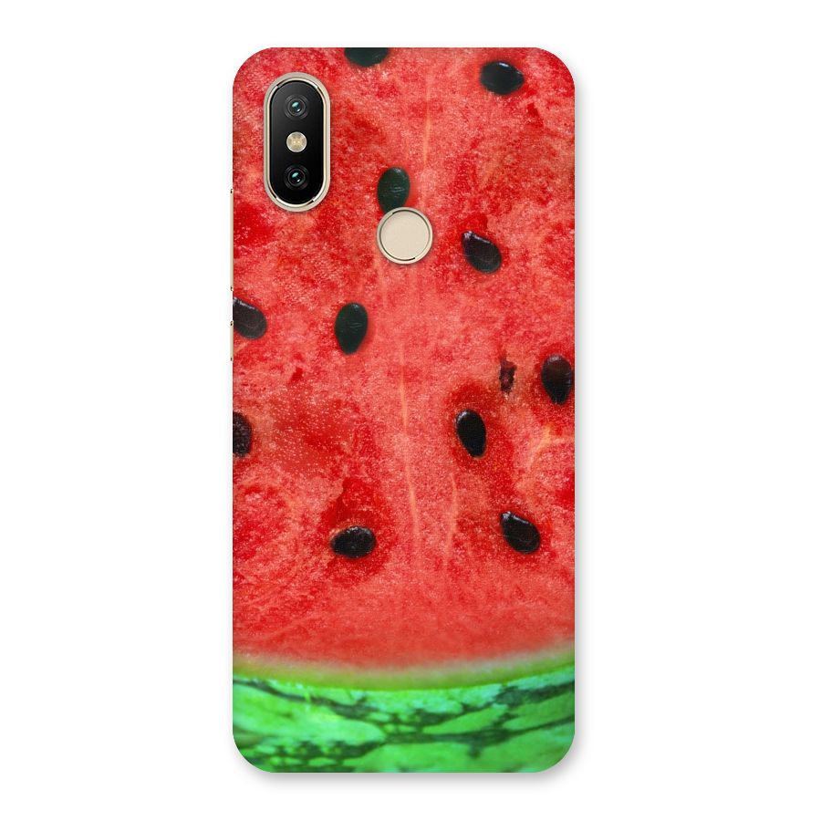 Watermelon Design Back Case for Mi A2