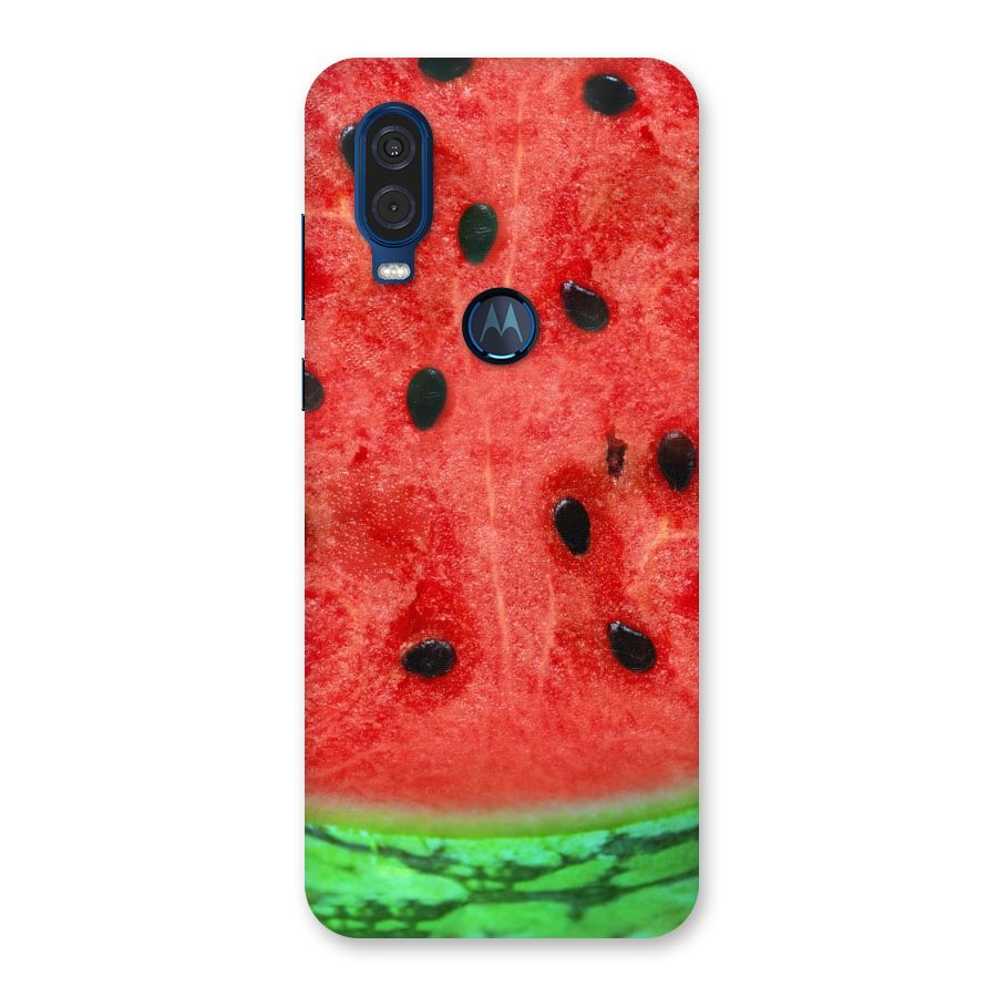 Watermelon Design Back Case for Motorola One Vision