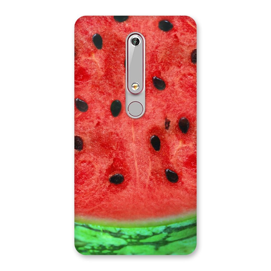 Watermelon Design Back Case for Nokia 6.1