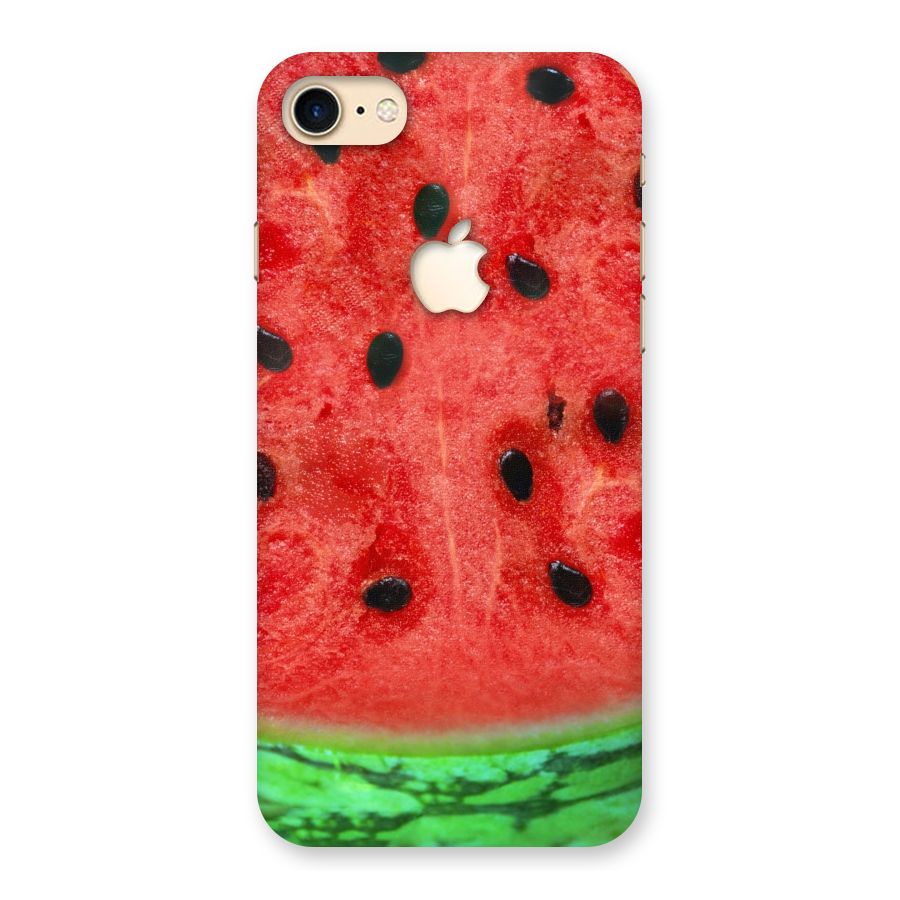 Watermelon Design Back Case for iPhone 7 Apple Cut