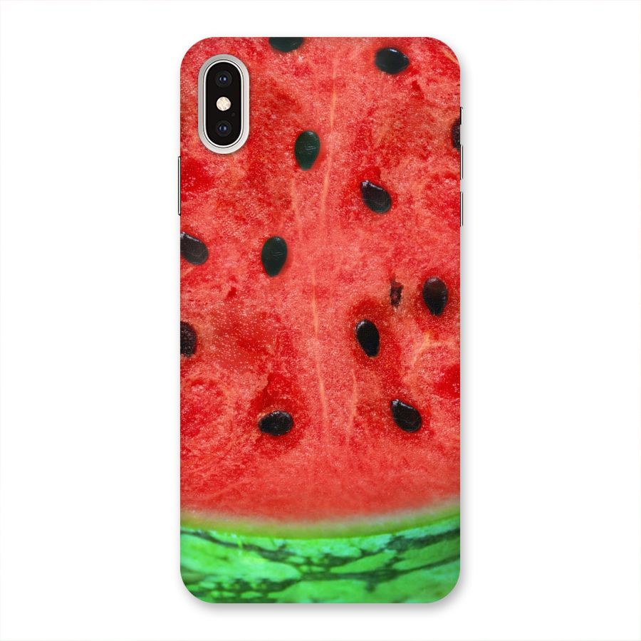 Watermelon Design Back Case for iPhone XS Max