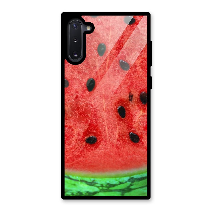 Watermelon Design Glass Back Case for Galaxy Note 10