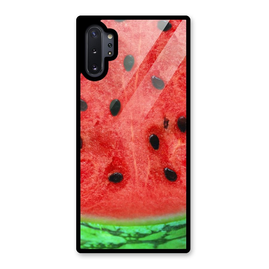 Watermelon Design Glass Back Case for Galaxy Note 10 Plus